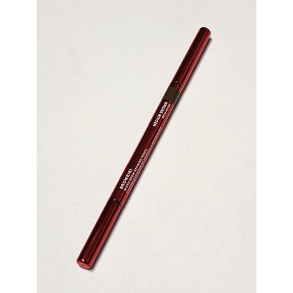 One/Size BrowKiki Micro Brow Defining Pencil Full Size Medium Brown NWOB - Picture 2 of 2